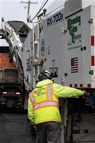 Blooming Glen Contractors: A BGC milling crew working on a roadway in Bucks County, PA.